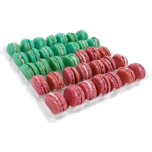 Clear Macaron Blister Tray  for 35 Macarons - Pack of 20 Trays